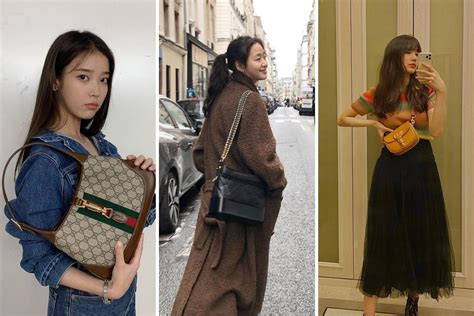 korean celebrities wearing ysl bag|korean handbags brands.